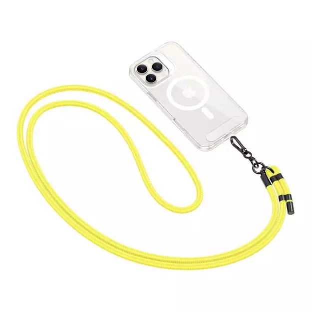 Tech-Protect C1S Rope Crossbody Strap Leash - Yellow 4