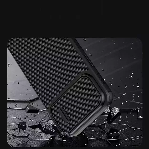 Nillkin Textured S Case iPhone 14 Plus armored cover with camera cover, black 22