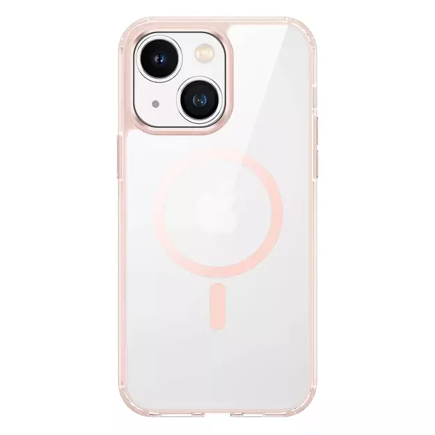 Dux Ducis Clin2 case for iPhone 14 Plus magnetic MagSafe cover pink 3