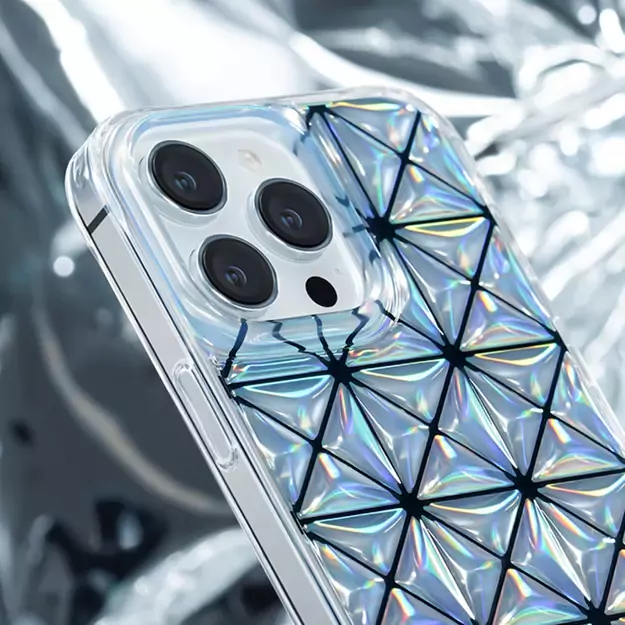 Kingxbar Miya Series case for iPhone 14 cover back cover laser color 3