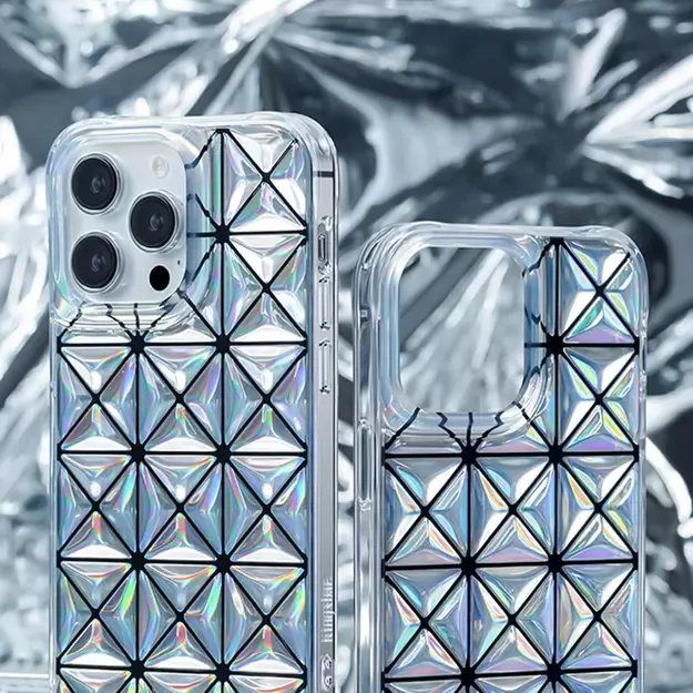 Kingxbar Miya Series case for iPhone 14 cover back cover laser color 5