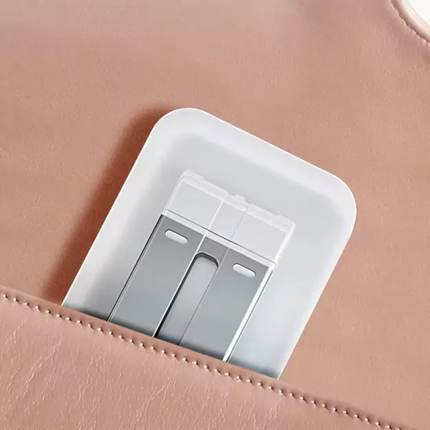 Folding phone stand for tablet (K15) - white 8