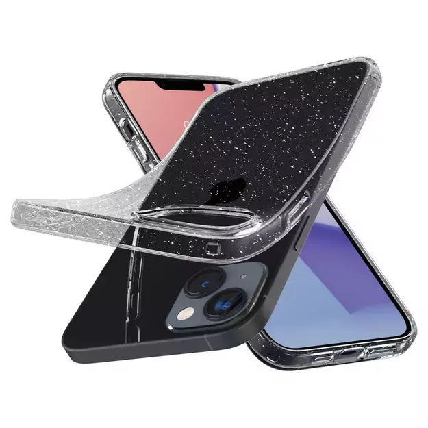 Spigen Liquid Crystal iPhone 14 Plus Case - Clear Glitter 22