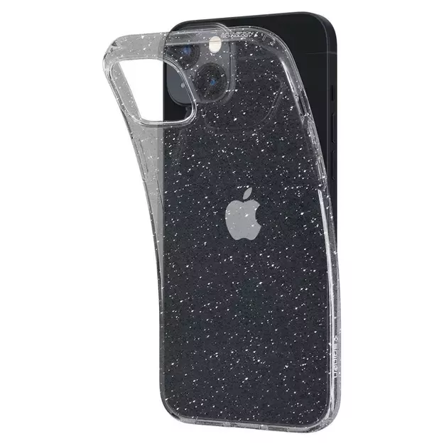 Spigen Liquid Crystal iPhone 14 Plus Case - Clear Glitter 15