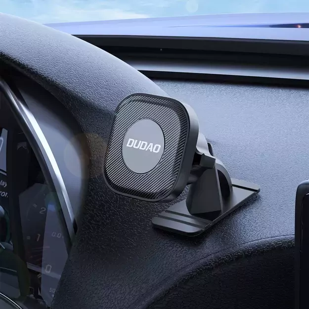 Dudao magnetic smartphone car holder black (F6C) 14