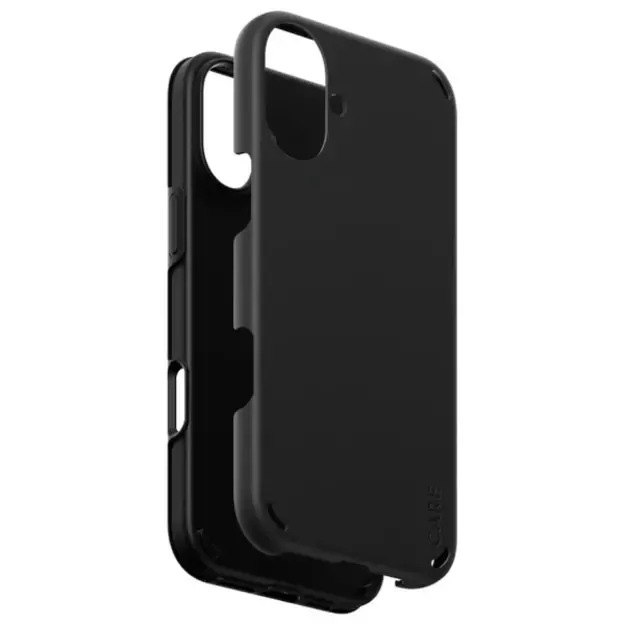 CARE by PanzerGlass Feature Double Defense Case for iPhone 16 Plus - Black 4