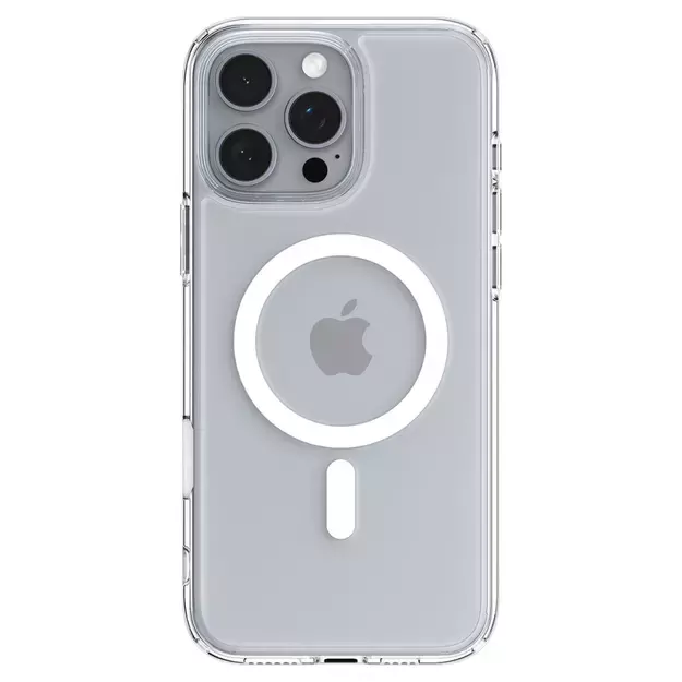 Spigen Ultra Hybrid ”T” Mag MagSafe Case for iPhone 16 Pro Max - White 7