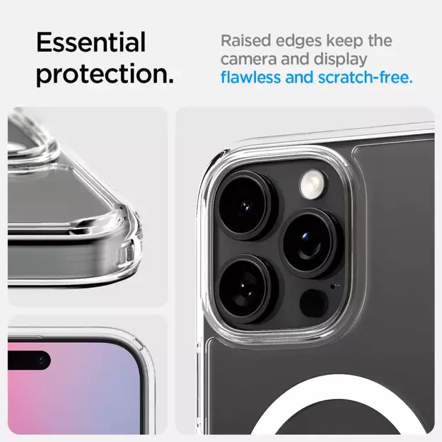 Spigen Ultra Hybrid ”T” Mag MagSafe Case for iPhone 16 Pro Max - White 16
