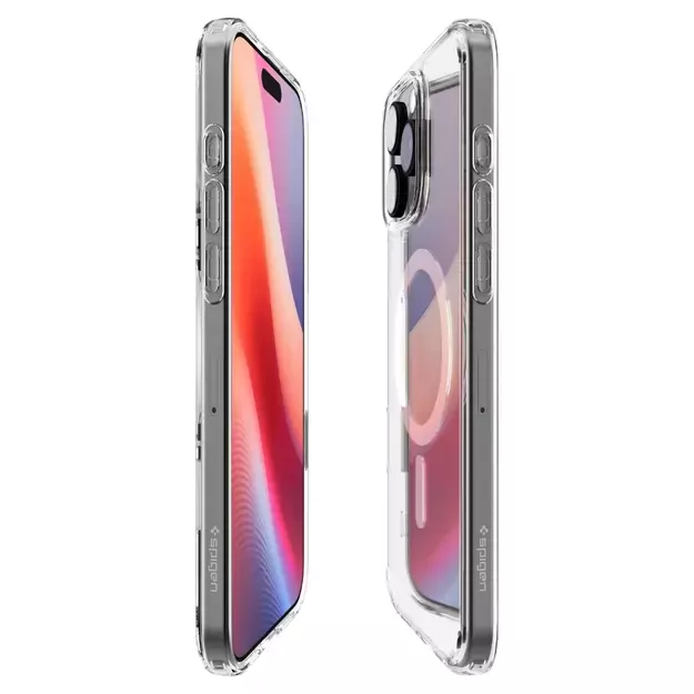 Spigen Ultra Hybrid ”T” Mag MagSafe Case for iPhone 16 Pro Max - White 11