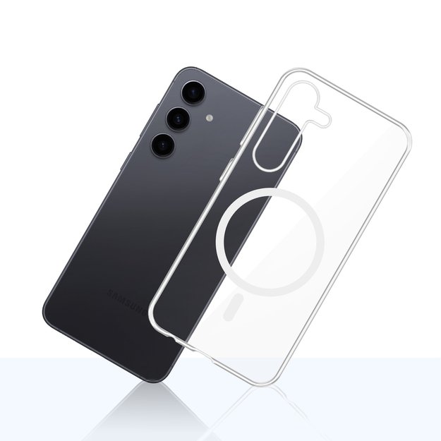 3mk Clear MagCase for Samsung Galaxy S24+ - transparent 4