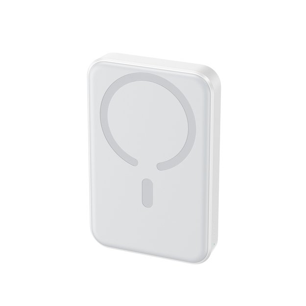 Powerbank Joyroom JR-W020 20W 10000mAh MagSafe + USB-C - USB-C cable 0.25m - white 1