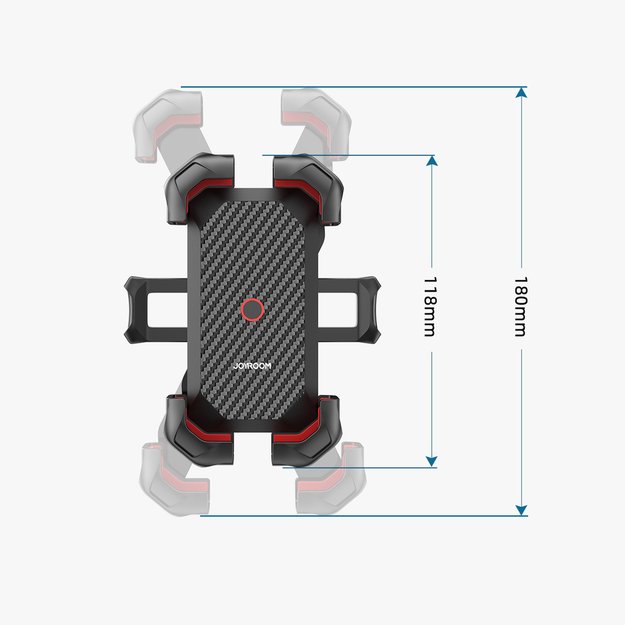 Joyroom motorcycle phone holder black (JR-ZS288-m) 5