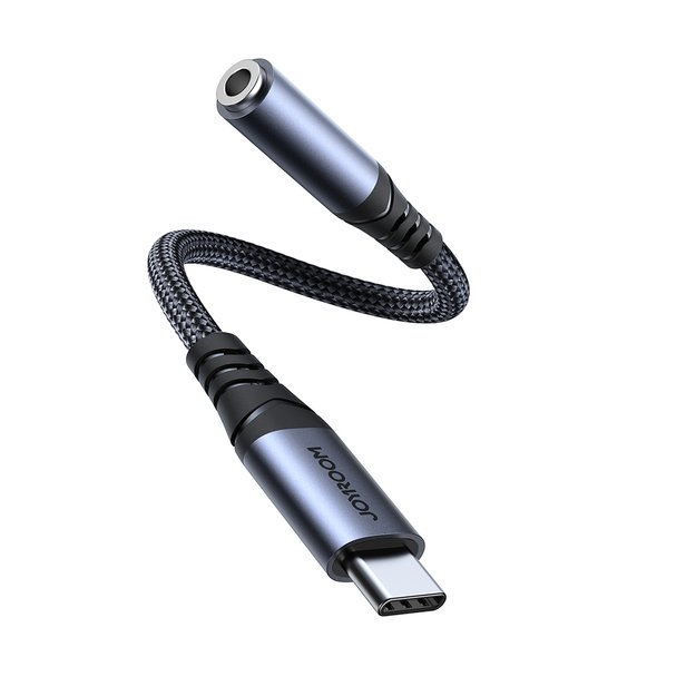 Joyroom SY-C01 USB-C DAC adapter to 3.5 mm mini jack - black 1