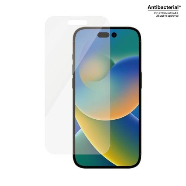 PanzerGlass Classic Fit antibacterial glass for iPhone 14 Pro 1