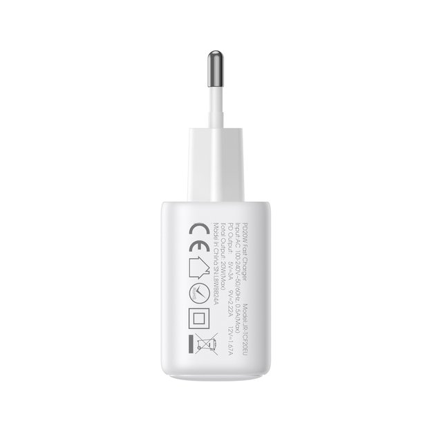 Joyroom JR-TCF21 network charger USB-C / USB-A 20W PD / QC 3.0 - white 3