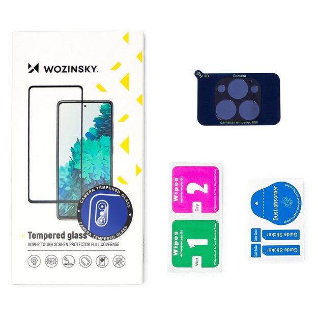 Wozinsky Full Camera Glass 9H Full Camera Tempered Glass for Samsung Galaxy A73 5G / Galaxy A53 5G / Galaxy A33 5G 2