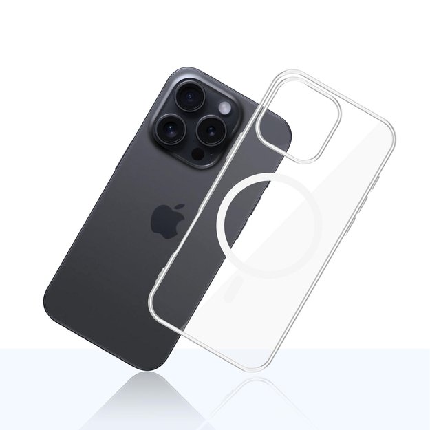 3mk Clear MagCase Case for Apple iPhone 16 Pro Max - Transparent 2