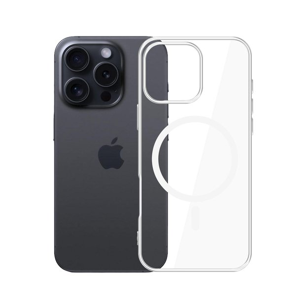 3mk Clear MagCase Case for Apple iPhone 16 Pro Max - Transparent 9
