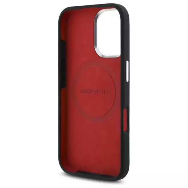 AMG Silicone Graphics MagSafe case for iPhone 16 - black 12