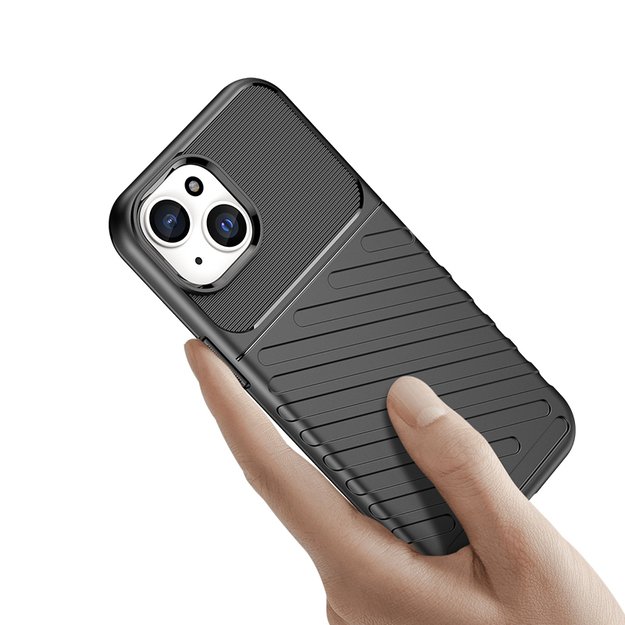Armored iPhone 15 Thunder Case - black 6