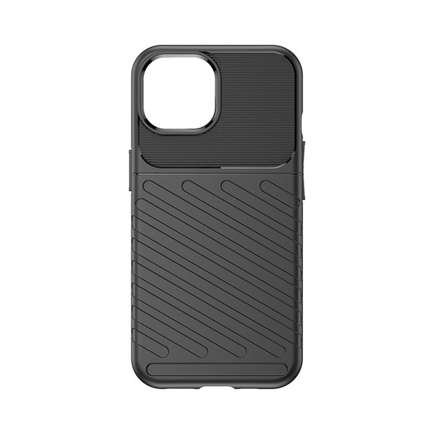 Armored iPhone 15 Thunder Case - black 4