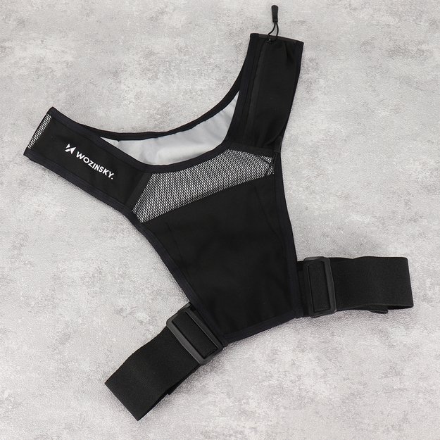 Wozinsky WKDB1 Reflective Running Vest - Black 20