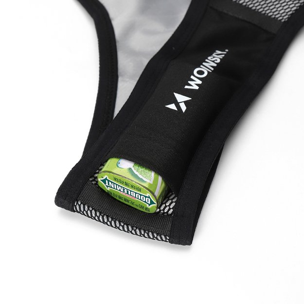 Wozinsky WKDB1 Reflective Running Vest - Black 12
