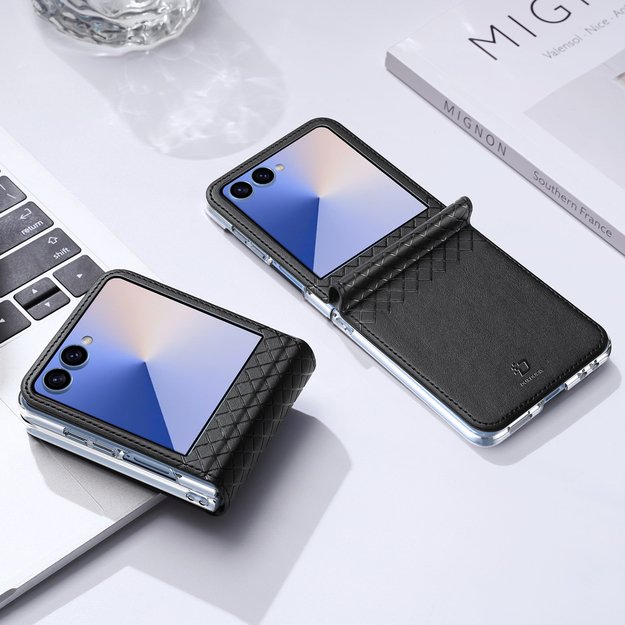 Dux Ducis Bril Case for Samsung Galaxy Z Flip 7 - Black 9