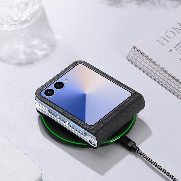 Dux Ducis Bril Case for Samsung Galaxy Z Flip 7 - Black 8