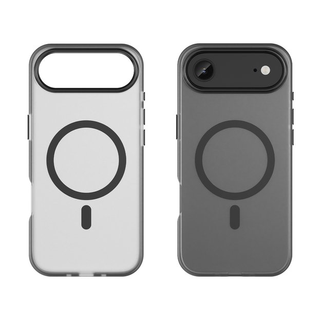 Magnetic Abrasive iPhone 17 Air Case Compatible with MagSafe - Matte Black 1