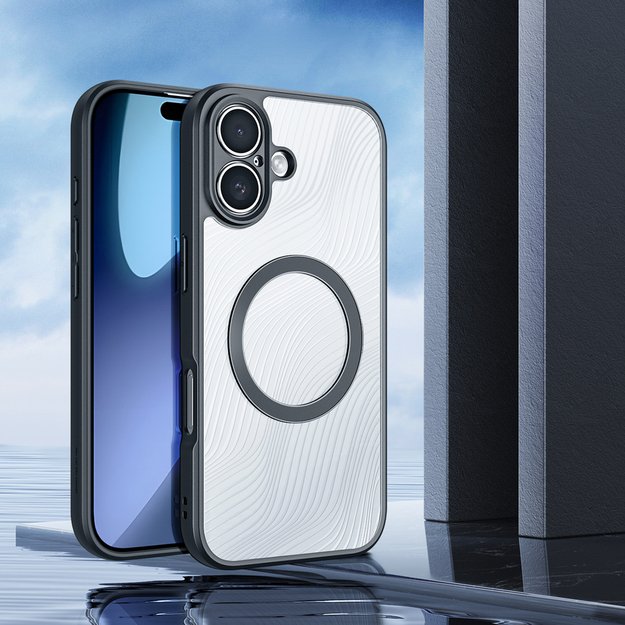 Dux Ducis Aimo Mag Case with Magnetic Ring for iPhone 17 - Black 2