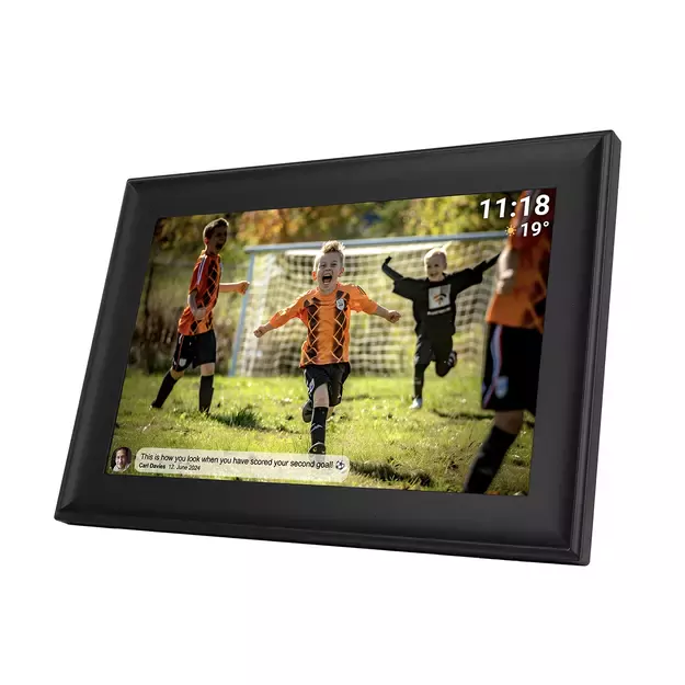 Denver Frameo PFF-1080B 10.1&quot  Digital Frame - Black 9