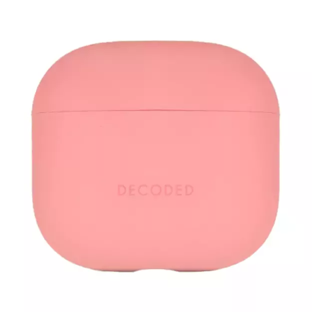 Decoded Silicone Aircase for AirPods 4 - Pink