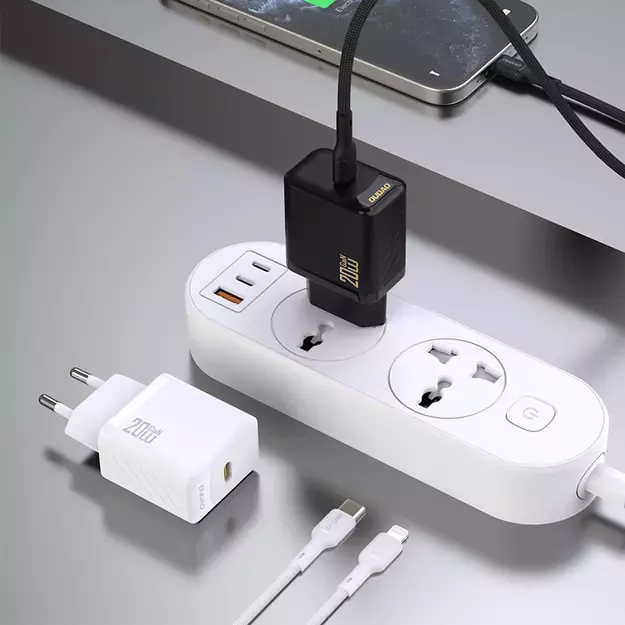 Dudao A26 PD20W GaN USB-C Charger - White 2