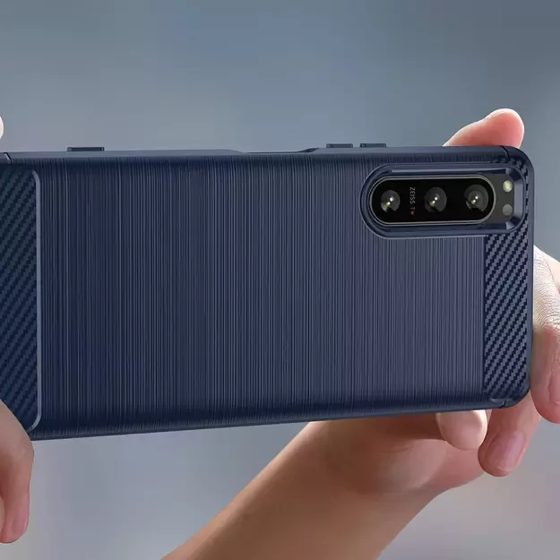 Thunder Case Xiaomi Poco M4 5G silicone armor case blue 12
