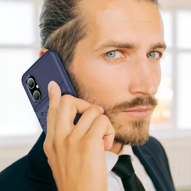 Thunder Case Xiaomi Poco M4 5G silicone armor case blue 8