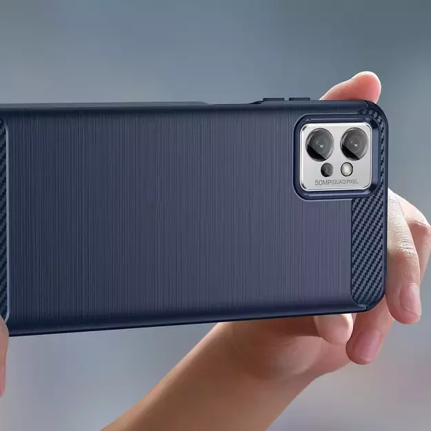 Carbon Case case for Realme C35 flexible silicone carbon cover black 11