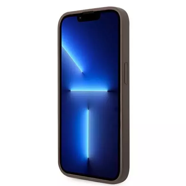 Guess GUHCP14XG4GLBR iPhone 14 Pro Max 6,7  brązowy/brown hard case 4G Stripe Collection 12