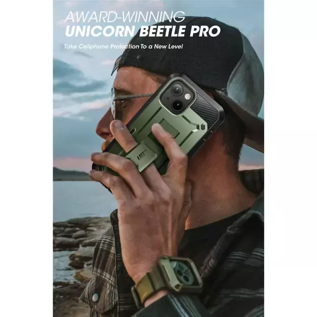 Supcase Unicorn Beetle Pro iPhone 14 Plus Case - Green 4