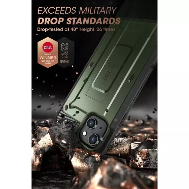 Supcase Unicorn Beetle Pro iPhone 14 Plus Case - Green 15
