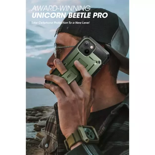 Supcase Unicorn Beetle Pro iPhone 14 Plus Case - Green 11