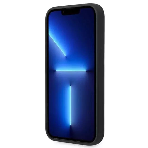 Etui BMW BMHCP14LSILBK iPhone 14 Pro 6,1  czarny/black Silicone Metal Logo 4