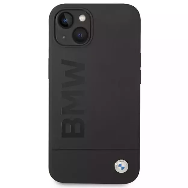 Case BMW BMHMP14MSLBLBK iPhone 14 Plus 6.7 &quot black / black hardcase Silicone Signature Logo Magsafe 11