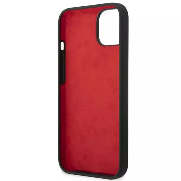 Ferrari FEHCP14MSIBBK iPhone 14 Plus 6.7&quot  black/black hardcase Silicone Metal Logo 6