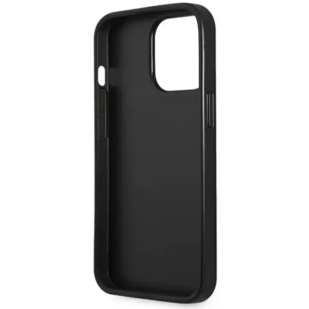 Guess GUHCP14LPSATLG iPhone 14 Pro 6.1 &quot silver / silver hardcase SaffianoTriangle Logo 6