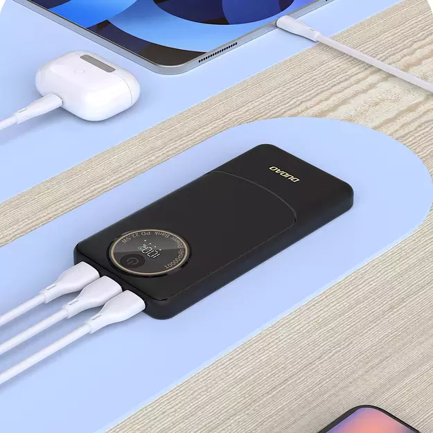 Powerbank Dudao K12 10000mAh PD22.5W USB-A, USB-C - white 5