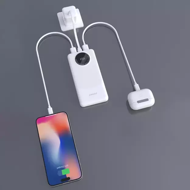 Powerbank Dudao K12 10000mAh PD22.5W USB-A, USB-C - white 6