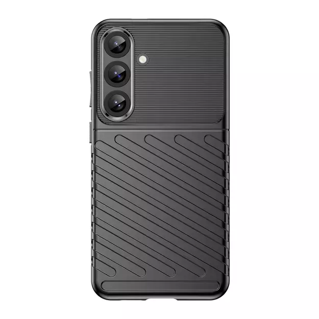 Thunder Case for Samsung Galaxy S25+ Silicone Armored Cover - Black 7