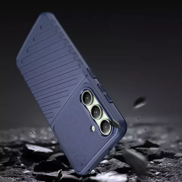 Thunder Case for Samsung Galaxy S24 FE silicone armor cover - blue 9