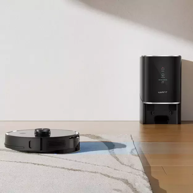 UWANT U100 Robot Vacuum Cleaner with Mop Function + Charging/Cleaning Station - Black 6
